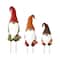 Glitzhome® Gnome Family Metal Yard Stake or Standing Décor Set